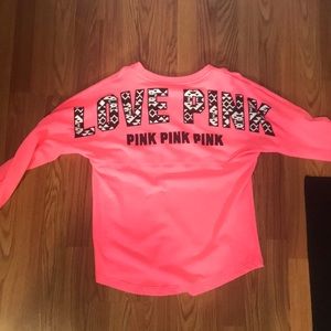 PINK oversized sweat shirt